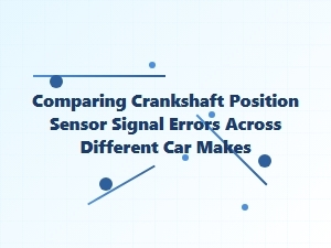 Common Crankshaft Sensor Faults in Popular Car Brands